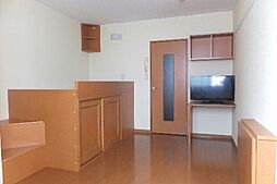 レオパレスウィステリア 107 1階1Kのリビング/ダイニング