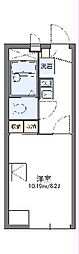 レオパレス希望の丘 1Kの間取図画像