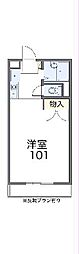 レオパレス半田 1Kの間取図画像