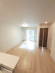 JR上越線 群馬総社駅 4.6kmの賃貸アパート 1階1LDKのリビング/ダイニング