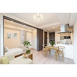 都営三田線 巣鴨駅 徒歩1分の賃貸マンション 12階1LDKのリビング/ダイニング