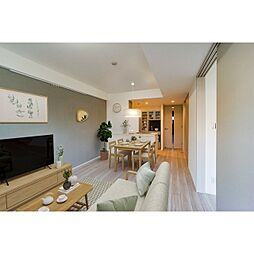 東京メトロ東西線 南砂町駅 徒歩13分の賃貸マンション 4階2LDKのリビング/ダイニング