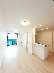 西武拝島線 西武立川駅 バス14分 武蔵村山高校南下車 徒歩6分の賃貸アパート 1階1LDKのリビング/ダイニング