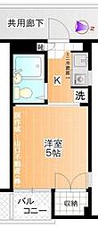 間取図画像 1K