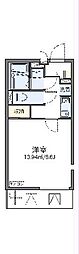レオネクストコージーコートKM 1Kの間取図画像
