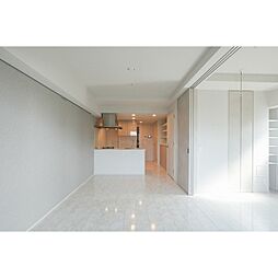 都営大江戸線 門前仲町駅 徒歩9分の賃貸マンション 13階2LDKのリビング/ダイニング