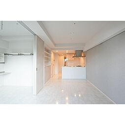 都営大江戸線 門前仲町駅 徒歩9分の賃貸マンション 13階2LDKのリビング/ダイニング