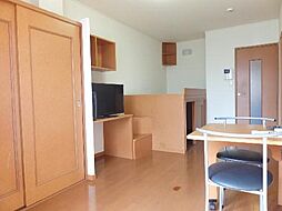 レオパレスミュウ 108 1階1Kのリビング/ダイニング