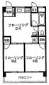 シャトー瑠璃1階14.5万円