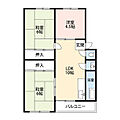 取石石田団地3階4.6万円