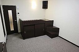 レオネクストとも 201 2階1Kのリビング/ダイニング