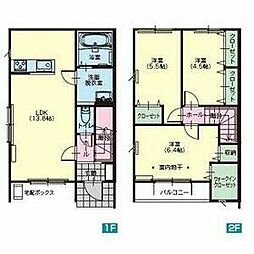 マイ・フラウ 1階3LDKの間取り