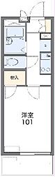 レオパレス稲葉山彦八 1Kの間取図画像