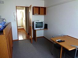 レオパレスプレミール 206 2階1Kのリビング/ダイニング