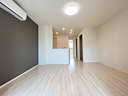 木更津市高柳新築アパート 1階1LDKのリビング/ダイニング