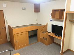 レオパレス天伯I 203 2階1Kのリビング/ダイニング