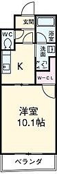 間取図画像 1K