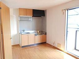 JR水戸線 結城駅 徒歩15分の賃貸アパート 2階2DKのリビング/ダイニング