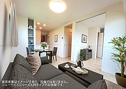 グランツ・マルシバ6 203 2階2LDKのリビング/ダイニング