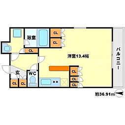 アパートメンツ江坂 7階/-