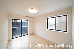 JR東北本線 古河駅 バス7分 西女沼下車 徒歩6分の賃貸アパート 1階1LDKのリビング/ダイニング