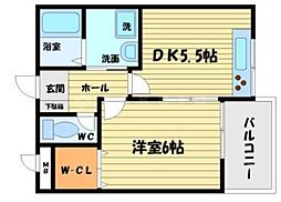 クレオ今宮 2階