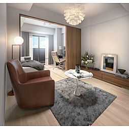 京王線 幡ヶ谷駅 徒歩11分の賃貸マンション 3階1DKのリビング/ダイニング