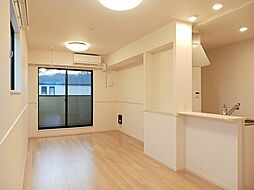 関東鉄道常総線 戸頭駅 徒歩26分の賃貸アパート 2階2LDKのリビング/ダイニング