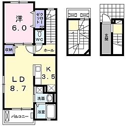 フェリチェート 3階