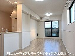 パークコートひたちなかＥII 201 2階2LDKのリビング/ダイニング