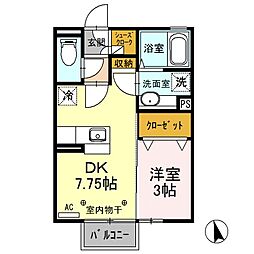 間取図画像 1DK