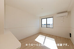 JR筑肥線 糸島高校前駅 徒歩5分の賃貸アパート 2階1LDKのリビング/ダイニング