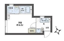 ＬＩＦＥＥＤ　ＣＲＥＡＬ広尾 1階1Kの間取り