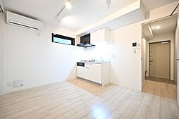 東急池上線 御嶽山駅 徒歩1分の賃貸マンション 2階1DKのリビング/ダイニング