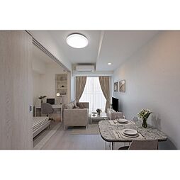 東京メトロ有楽町線 豊洲駅 徒歩14分の賃貸マンション 13階1LDKのリビング/ダイニング