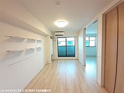 JR八高線 北藤岡駅 4.5kmの賃貸アパート 2階2LDKのリビング/ダイニング