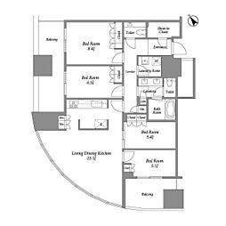 間取図画像 4LDK