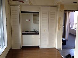 グローバリービューテラスIV 603 6階ワンルームのリビング/ダイニング