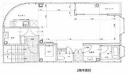 JR常磐線 綾瀬駅 徒歩8分の賃貸マンション 2階ワンルームの間取り