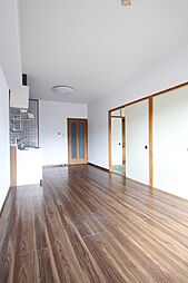 JR篠栗線 長者原駅 徒歩30分の賃貸アパート 1階3LDKのリビング/ダイニング