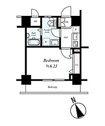 プレール・ドゥーク早稲田 404号室