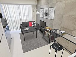 レジディア新宿イースト 0407 4階ワンルームのリビング/ダイニング