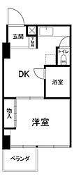間取図画像 1DK
