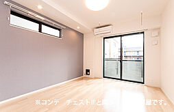 近鉄名古屋線 近鉄四日市駅 徒歩12分の賃貸アパート 2階1Kのリビング/ダイニング