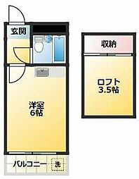 間取図画像 ワンルーム