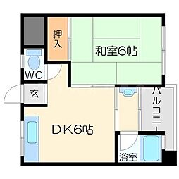 コーポ小松 3階/-