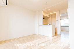 名鉄名古屋本線 新安城駅 徒歩7分の賃貸アパート 3階1LDKのリビング/ダイニング