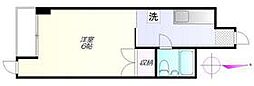 ハイツ赤堤 1Kの間取図画像