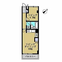 D-Rホームズ三鷹2 1LDKの間取図画像