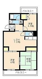 ファミーユ・ベル 3LDKの間取図画像